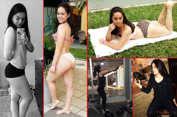 Ella es Astrid Arriaga, la encantadora chica fitness de Honduras