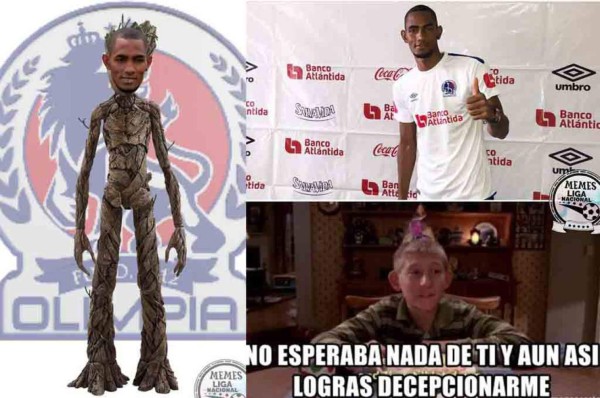 Los memes hacen pedazos a Bengtson por el penal fallado en el clásico Olimpia-Motagua