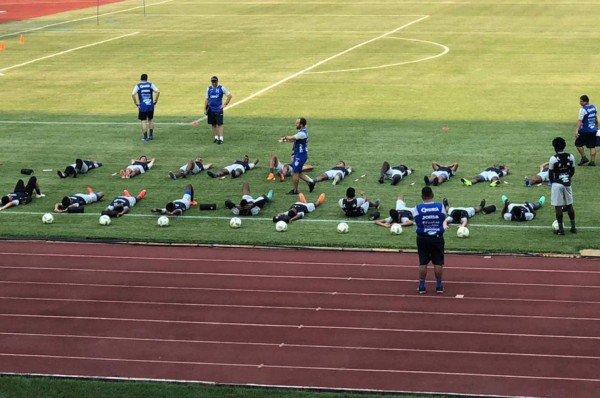 Selección Sub-23 de Honduras inició preparación rumbo a Tokio 2020
