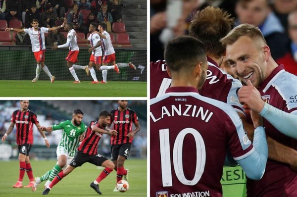 El Betis se frena con empate, Lyon y West Ham mantienen pleno en la Europa League