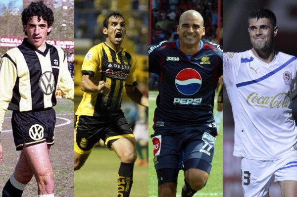 TOP: Los 13 uruguayos más goleadores en Liga Nacional de Honduras