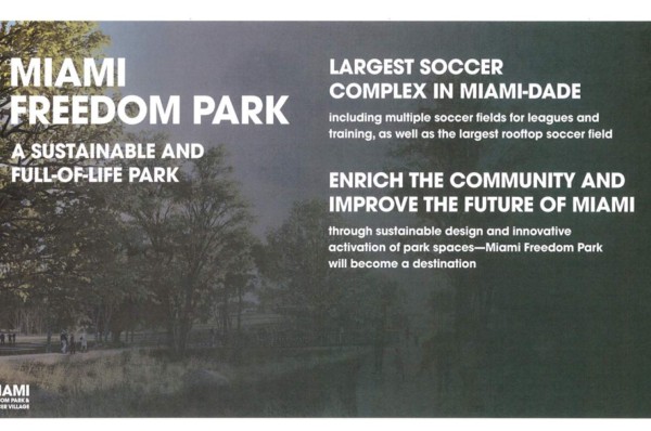 AVANCES: Así marcha la construcción del Miami Freedom Park