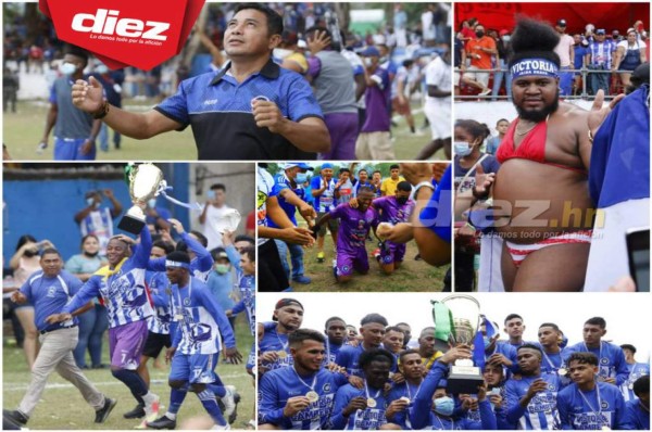 ¡En traje de baño! La More cumple promesa y Victoria celebra su ascenso a Liga Nacional en Honduras