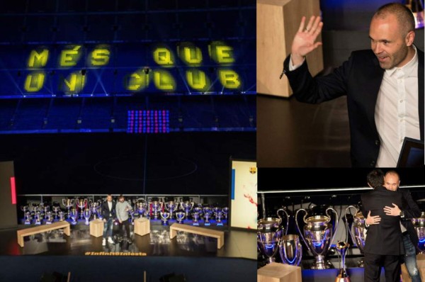 Así fue la emotiva y tremenda despedida de Andrés Iniesta del FC Barcelona
