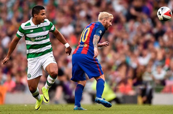 Emilio Izaguirre, el catracho acostumbrano a frenar grandes estrellas