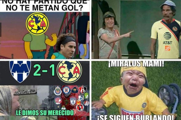 Liga MX: Los memes destrozan al América tras perder ante Monterrey en la final de ida