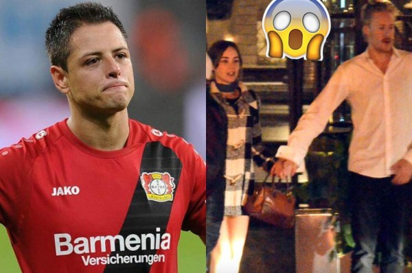 ¿CUERNOS? Filtran fotografías de la novia de Chicharito con otro hombre