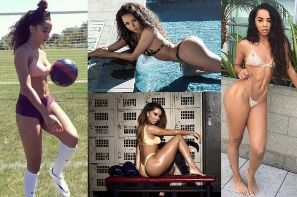 Brittany Renner, la entrenadora fitness que también es amante al fútbol