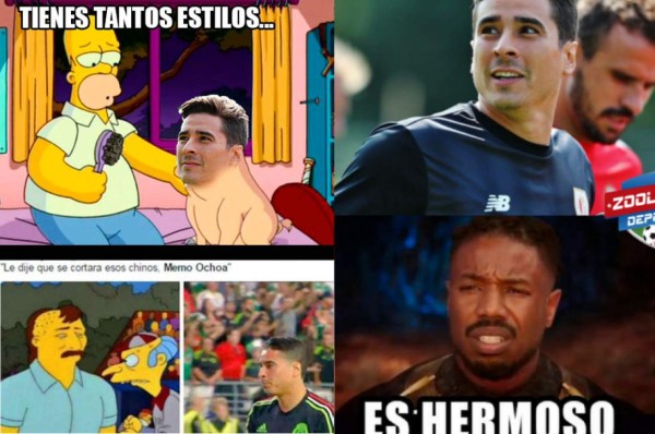 Los crueles memes contra 'Memo' Ochoa por su drástico cambio de 'look'