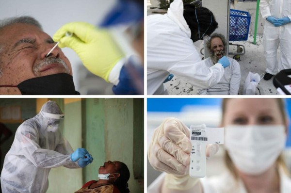 Incómodo y algo molesto: Así son las pruebas para detectar el coronavirus