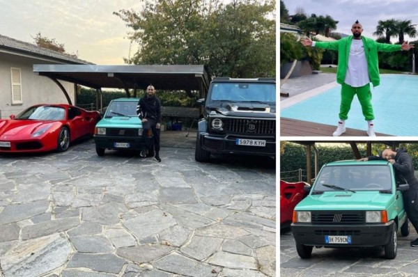 El humilde auto que se compró Arturo Vidal y que lleva a los entrenamientos del Inter de Milán