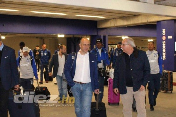 ¿Quién los recibió? La llegada de la Selección de Honduras a New Jersey