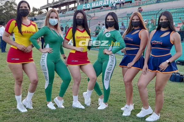 ¿Qué guardó en su falda? Las bellezas que robaron miradas en el Yakel en el arranque de la Fecha 13