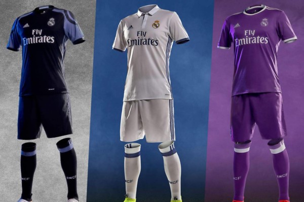 Los uniformes de los grandes equipos de Europa