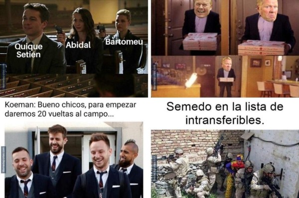 Los memes siguen destrozando al Barcelona: Despidos, Messi y la llegada de Koeman como DT