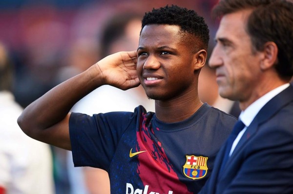 Ansu Fati, habilitado para jugar con la Selección de España, informa FIFA