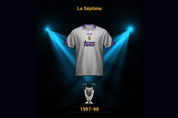 ¡Históricas! Con estas camisetas el Real Madrid conquistó sus once Champions League