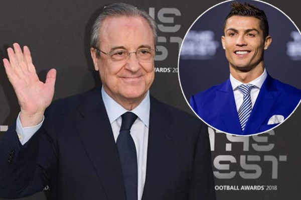 Florentino sorprende: ''A Cristiano le hubiese dado un abrazo, algún día volverá''