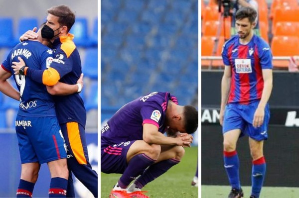Desilusión y alegría: Confirmados los equipos descendidos y ascendidos en LaLiga de España&nbsp;&nbsp;