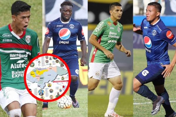 ¿De dónde son los protagonistas de la final Motagua-Marathón?