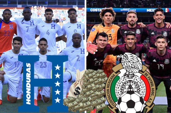 ¡Descomunal! La plantilla de México vale 14 veces más a la de Honduras ¿Quién es el más caro de la 'H'?