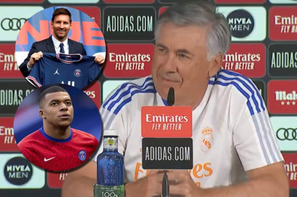 Ancelotti deja las cosas claras: el fichaje de Mbappé, la inminente baja y... ¿se alegra por la marcha de Messi?