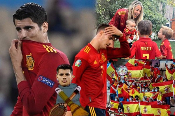 Recibe amenazas de muerte: El calvario que vive Morata junto a su familia durante la Eurocopa con España