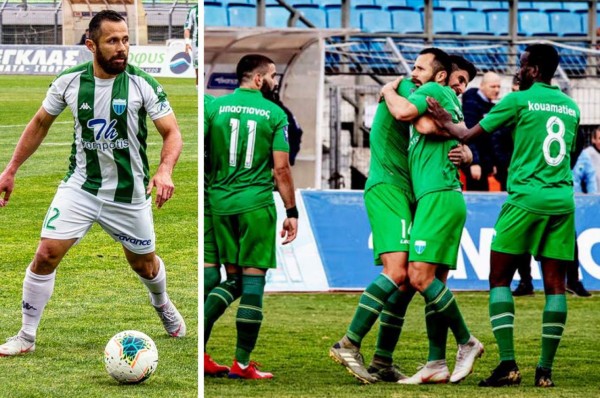 Alfredo Mejía se prepara para enfrentar los playoffs por el ascenso con el Levadiakos en Grecia