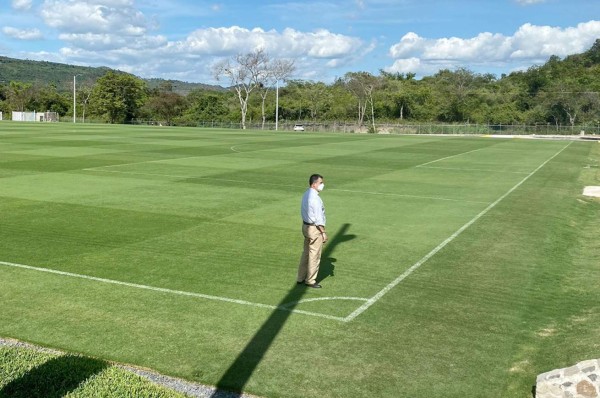 Presidente del Olimpia Rafa Villeda supervisó la nueva sede y todo está listo para la mudanza del león