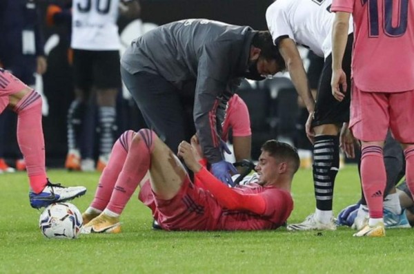 Comunicado oficial: Real Madrid confirma la fuerte lesión que sufrió Fede Valverde