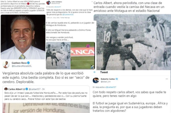Le caen las avispas: Lluvia de críticas para periodista Carlos Alberth por llamar 'imbécil' a Leverón