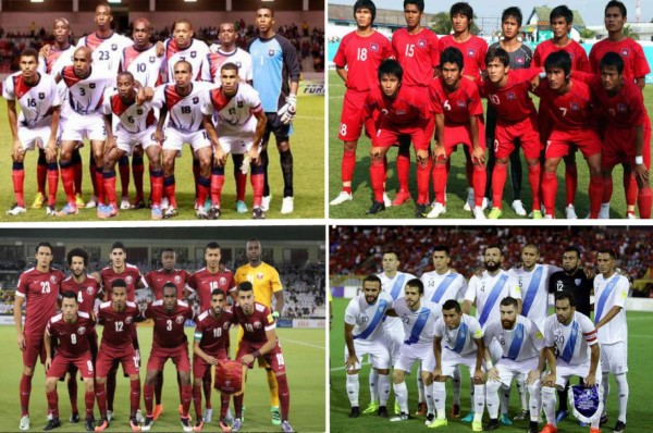 La lista de las selecciones que nunca han clasificado a una Copa del Mundo