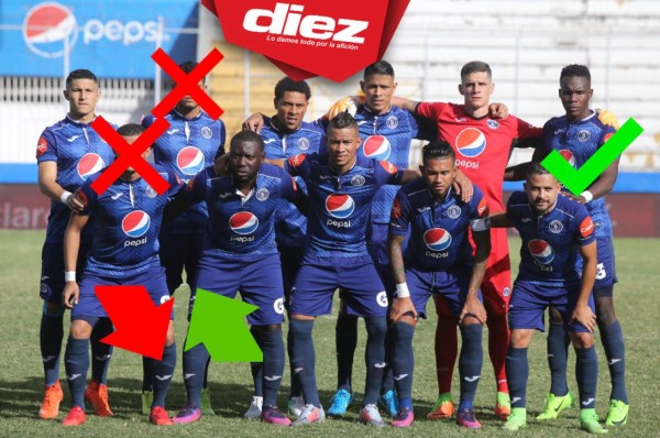 ¡Con las ausencias! El 11 que afina Motagua para la final de ida ante Real España