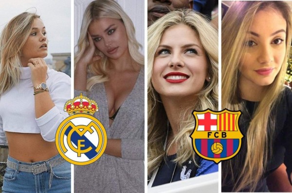 Duelo de bellezas: Las nuevas novias y esposas del clásico Barcelona-Real Madrid