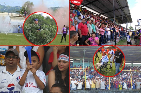 EN FOTOS: Olimpia causa locura en visita a El Paraíso en Copa Presidente 2018