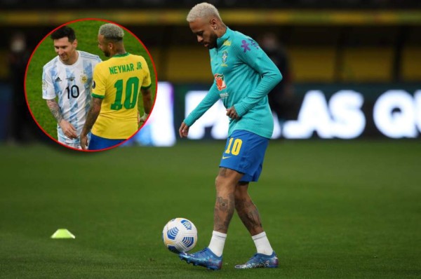 Baja durísima: Neymar presenta molestias físicas y no disputará el Superclásico ante Argentina el martes