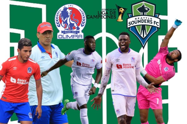 El 11 de Olimpia para estrenarse en la Concachampions 2020 contra Seattle Sounders