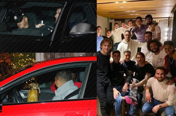 Dos ausencias y la curiosa imagen de Hazard: Así fue la cena de navidad del Real Madrid&nbsp;&nbsp;