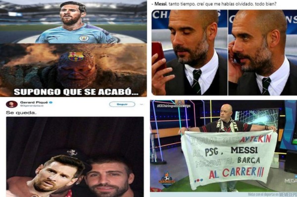Nunca los memes habían sido tan crueles con el Barcelona: Las burlas de la posible marcha de Messi &nbsp;&nbsp;