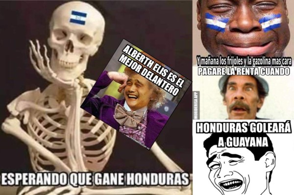 ¡DUROS MEMES! Los divertidos memes que deja el Honduras-Guayana