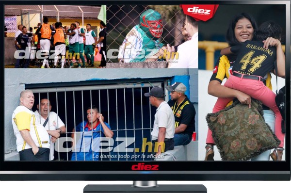 NO SE VIO POR TV: La gresca en el Honduras-Marathón y los tórtolos en el Morazán