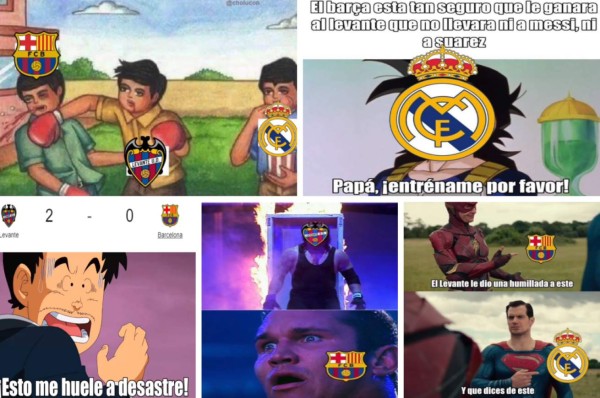Los memes hacen pedazos al Barcelona por perder contra el Levante en Copa del Rey