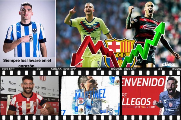 Fichajes Liga MX: Colocan a figura del América en el Barça y hondureño en negociaciones