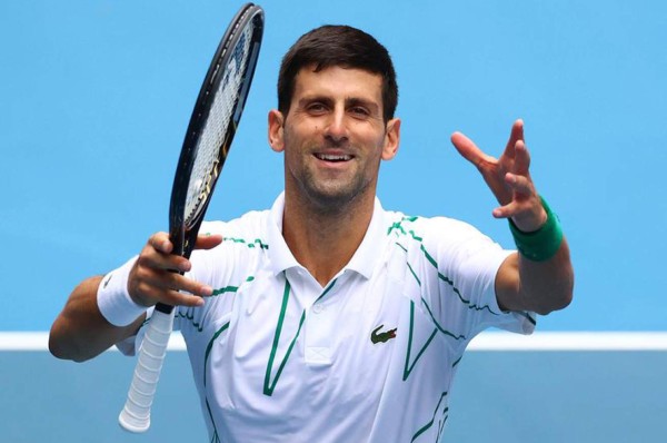 El famoso tenista Novak Djokovic anuncia que dio positivo por coronavius junto a su esposa