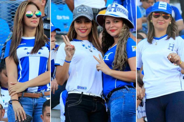 FOTOS: La belleza de Honduras no dejó sola a la Selección Nacional