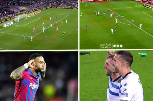 Disparo sensacional de Memphis y baile a la defensa blaugrana: así fueron los golazos del Barcelona-Alavés