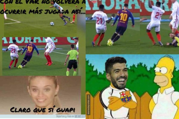Los memes de la goleada del Barça donde hacen pedazos al Sevilla y no perdonan a Messi