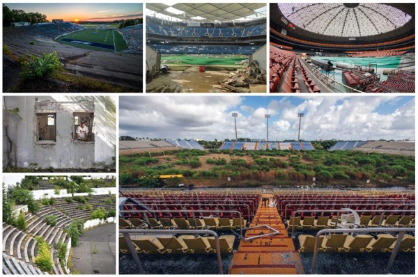 ¡Imágenes que parten el corazón! Estadios tristemente abandonados en Estados Unidos
