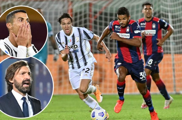 La Juventus naufraga sin Cristiano Ronaldo; empató ante el modesto Crotone