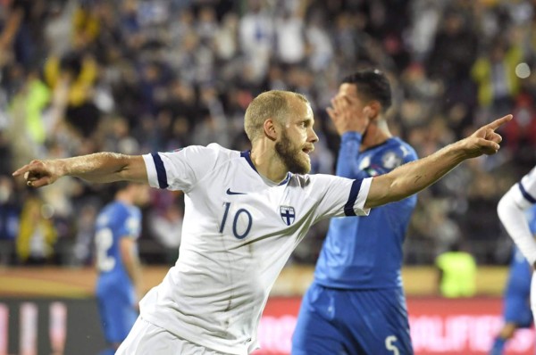 Italia gana a Finlandia y acaricia la clasificación a la Eurocopa-2020